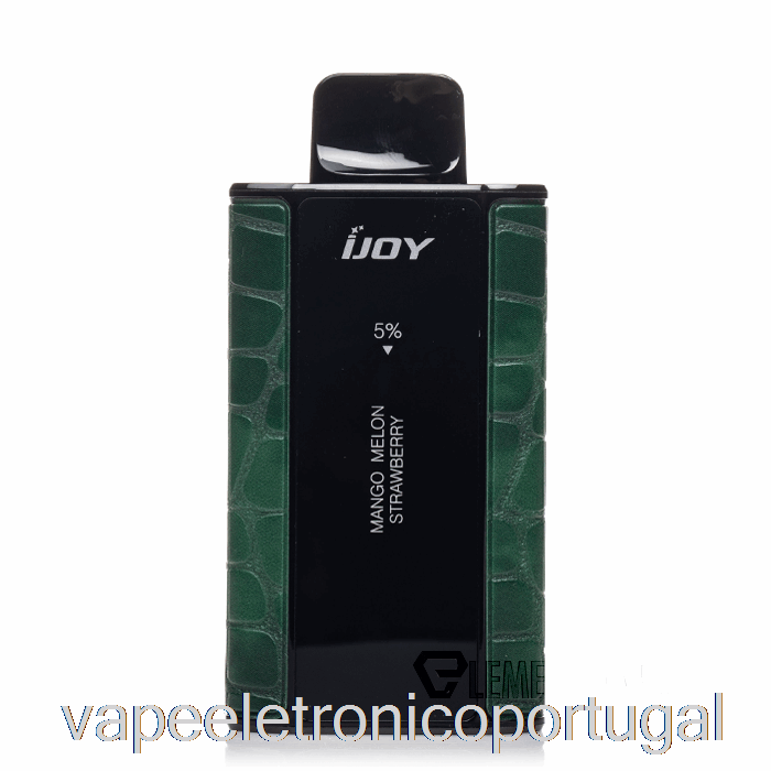Vape Eletrônico Ijoy Capitão 10000 Descartável Manga Melão Morango